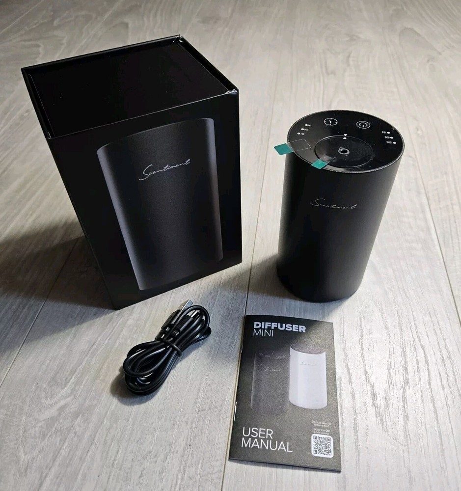 💥SCENTIMENT MINI OIL DIFFUSER BLACK COLOR