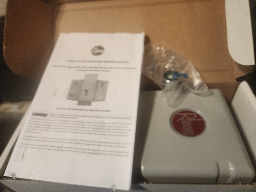 Rheem 2.4kW, 120-V Non-Thermostatic Tankless Electric Water Heater