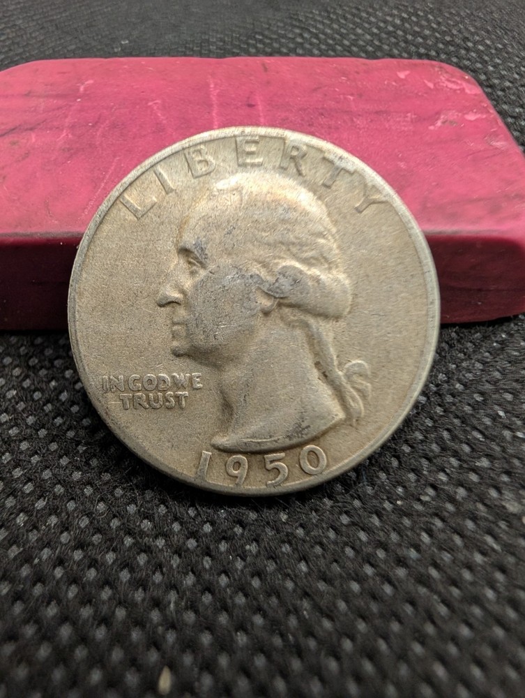 1950-S Washington Quarter 90% Silver