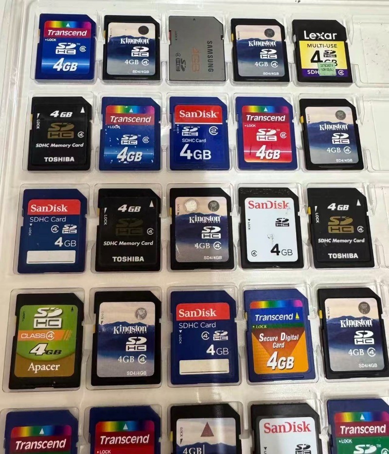 20PCS 4GB SDXC MEMORY SD CARD SDHC CAM