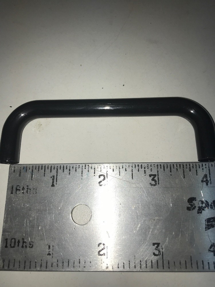 Cabinet Handle Pull Black Plastic 4 Inch