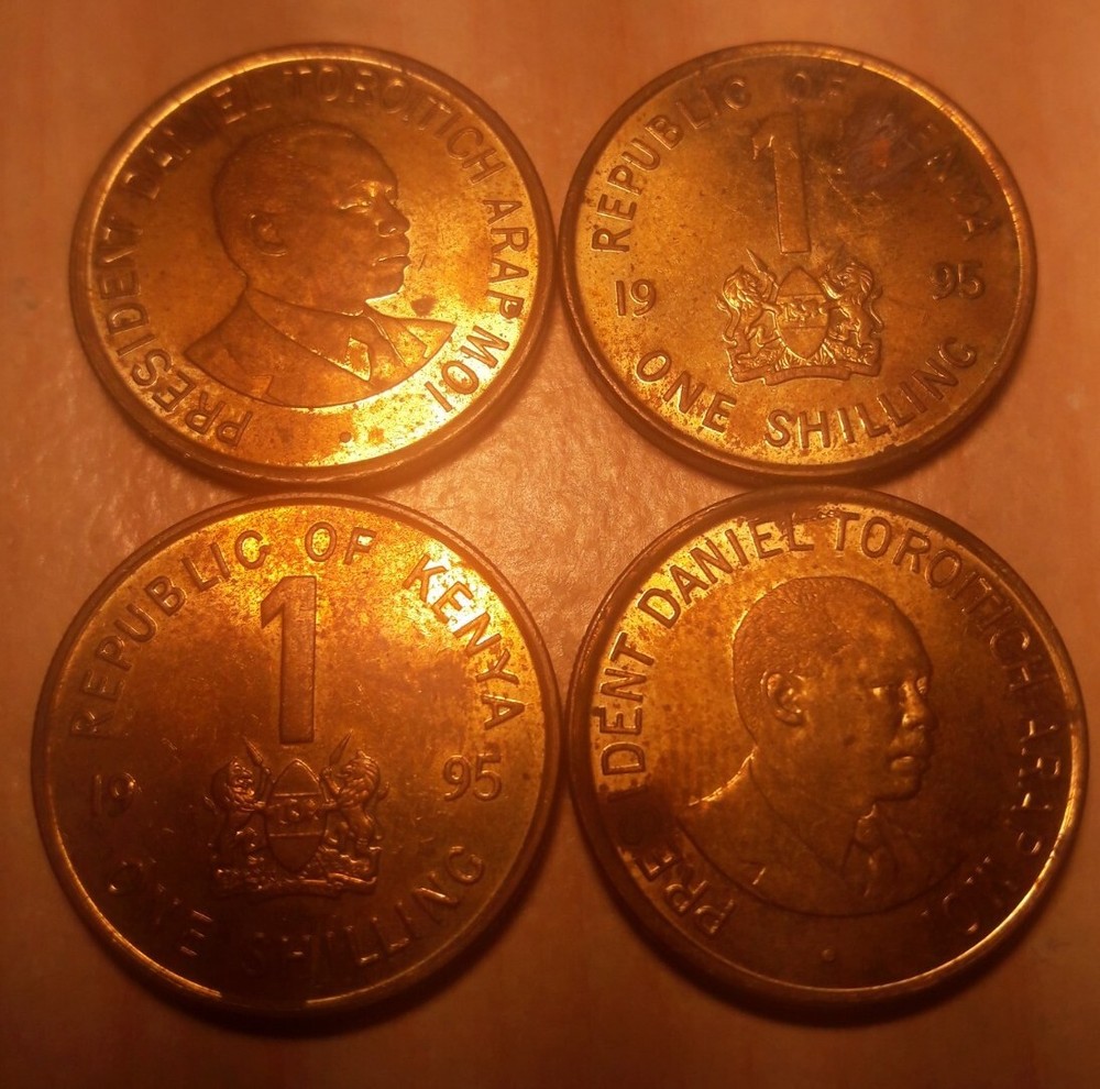 Kenya 1 Shilling Coin 1995
