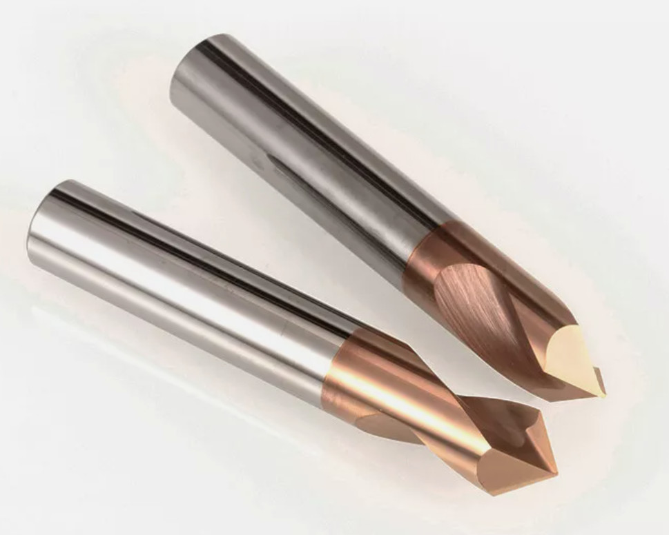 Solid Carbide 90° Degree Chamfer&Spotting Drill 2mm-20mm Countersink Cutter
