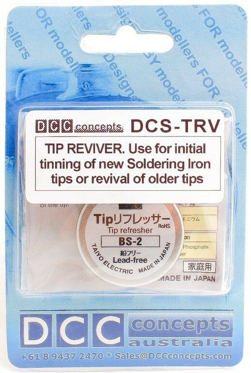 DCC Concepts ~ Soldering Iron Tip Restore Reviver ~ DCS-TRV