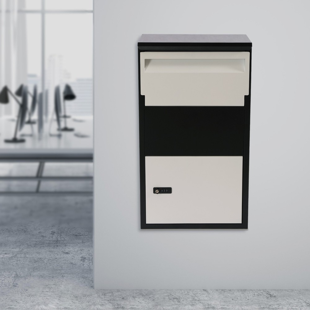 Package Delivery Box, Mail Parcel Drop Box, Lockable Mailbox, Package Container