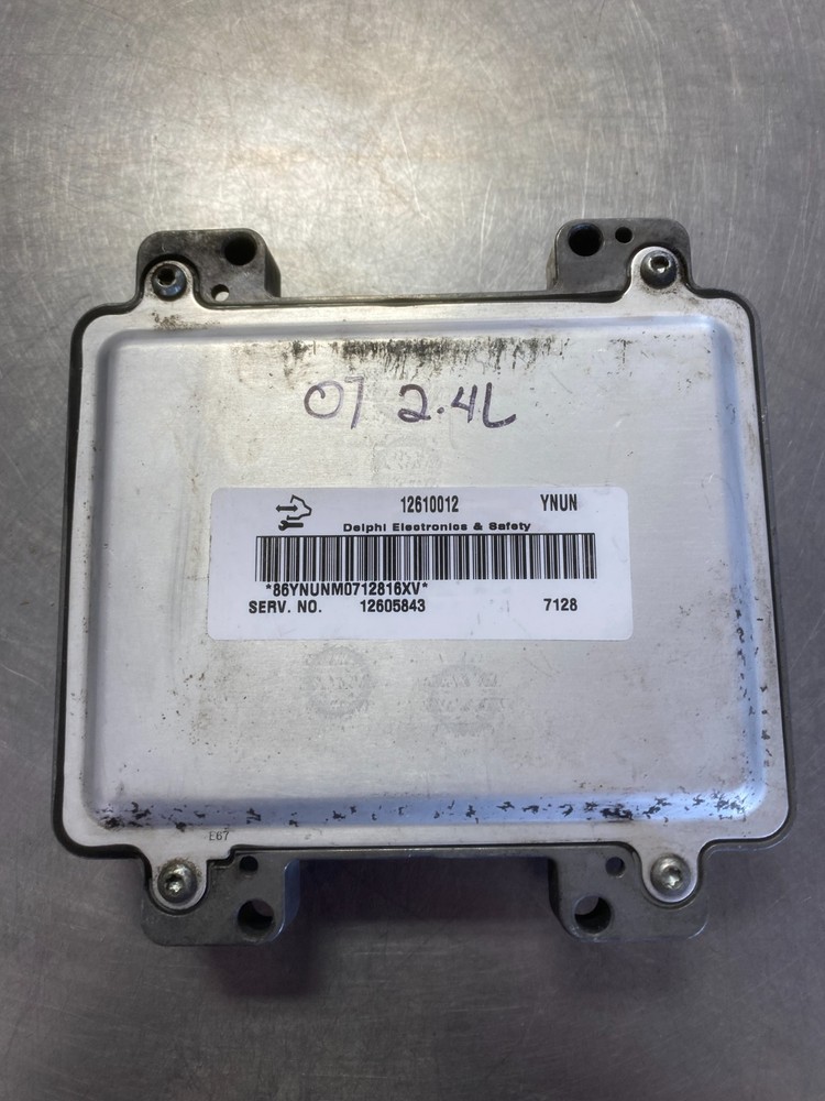 2007 Pontiac G6 2.4L Engine Computer Control Module ECM ECU OEM 12610012
