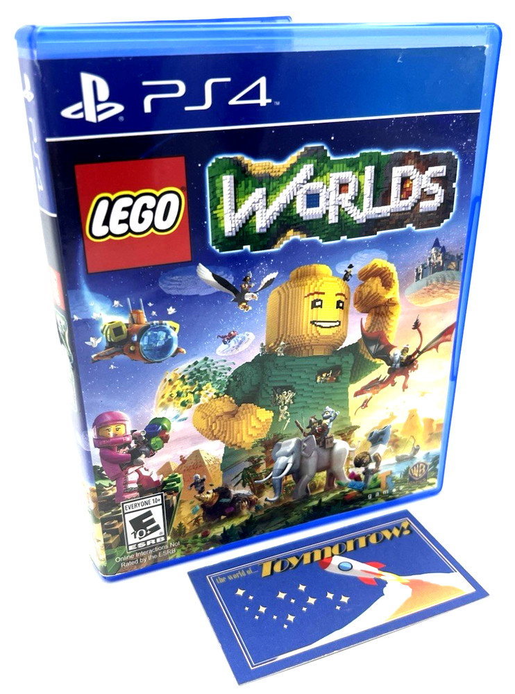 Sony PlayStation PS4 LEGO Worlds EMPTY Case