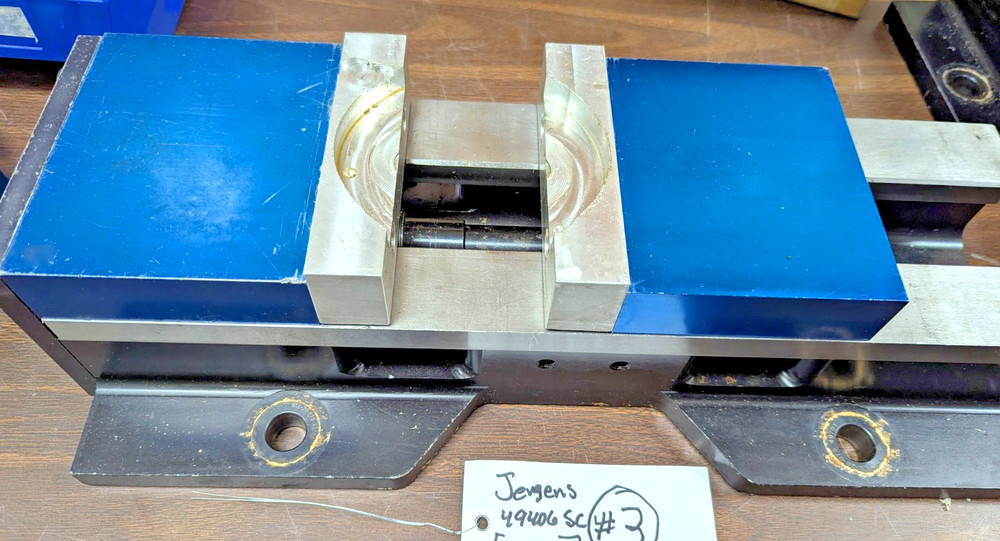 6" Self-Centering Ball Lock® Production Vise Jergens 49406SC WORKING PULL [#3]