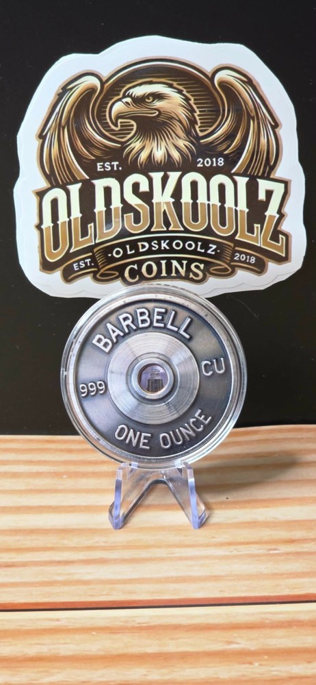 Barbell Weight Plate Copper 1oz