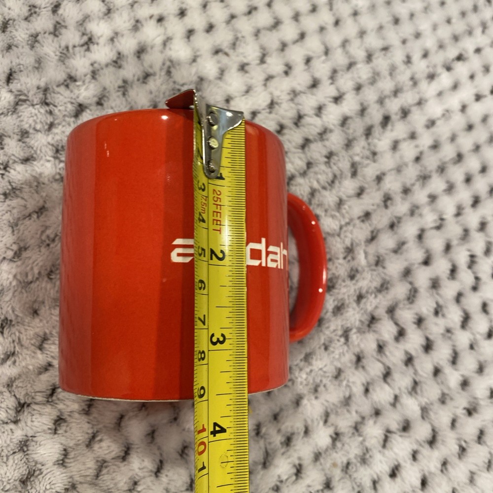 Amdahl "Million Dollar Mug" Coffee Mug Red - IBM Mainframe Retrocomputing