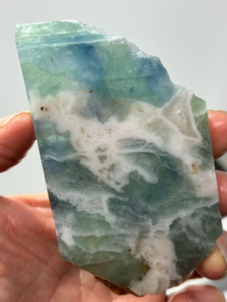 Fluorite slab Cabbing Lapidary Combo Ship Avail