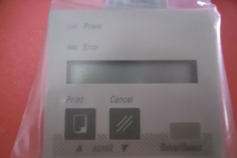 Kodak 8670 Printer User Control Panel 941363 w/ cable 3M NU 11A/B 80C