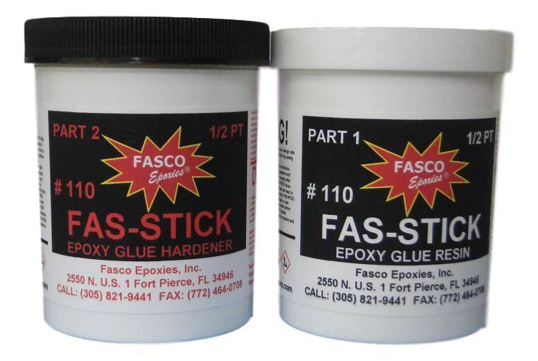 Fasco 110 Epoxy Glue Pint Kit