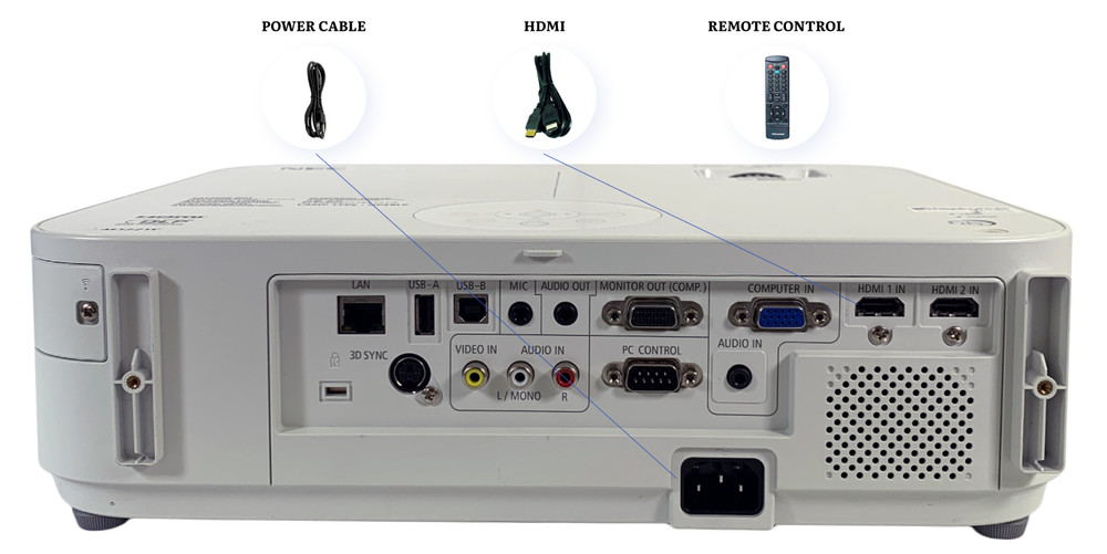DLP Projector for Gaming Setup 3200 Lumens Dual HDMI Inputs 3D + USB Viewer 🎮