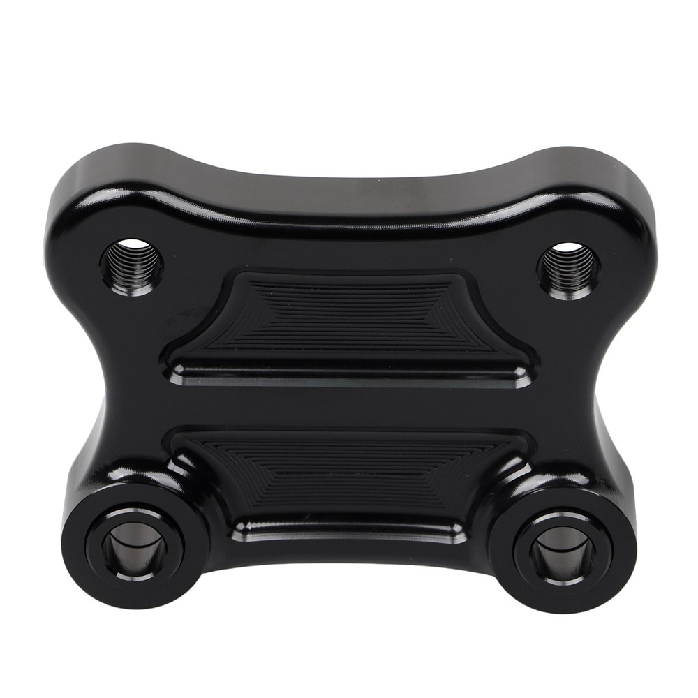 Black Aluminum Pull Plate Bracket For Harley Electra Glide Electra Glide CVO