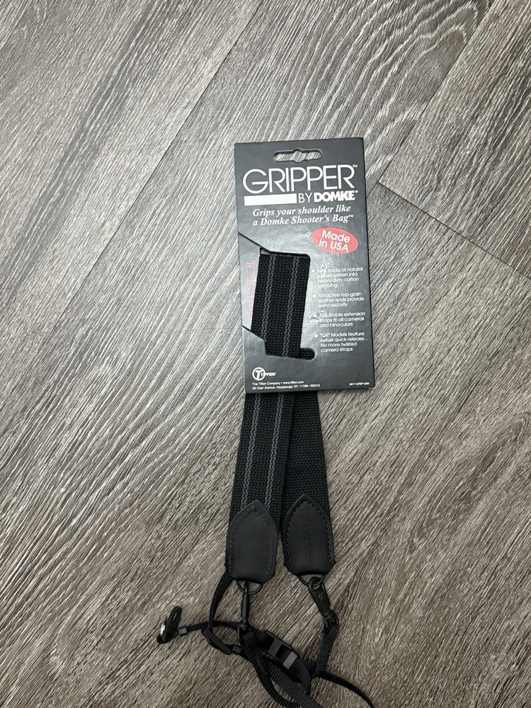 Domke Gripper Camera shoulder strap Black/Grey