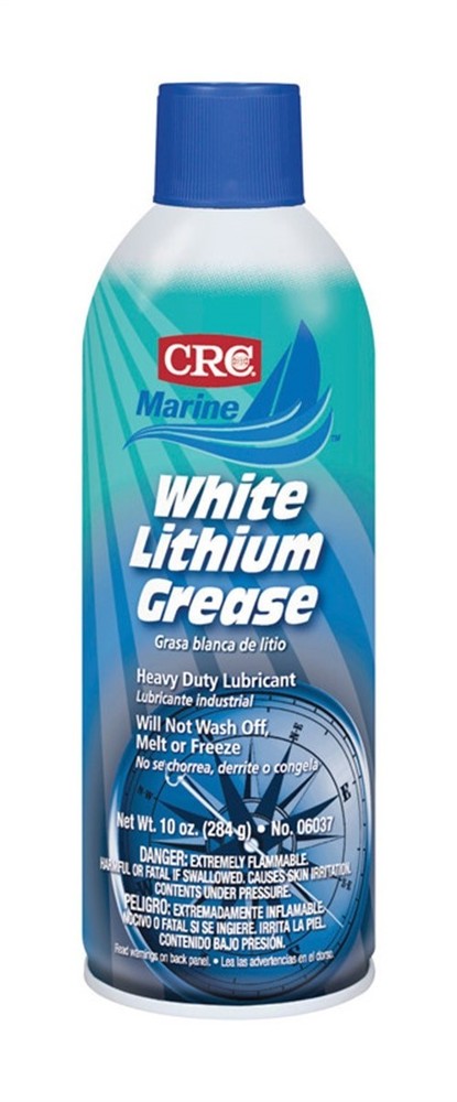 CRC 6037 White Versatile Lithium Grease 10 oz.