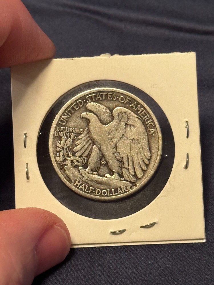 1929 D Walking Liberty Half Dollar