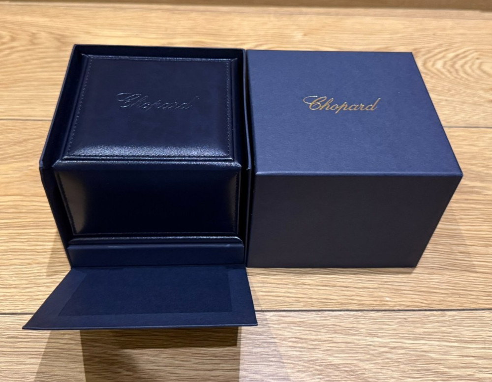 Genuine Original 2026 Current Chopard Watch Presentation Box Case with Booklet