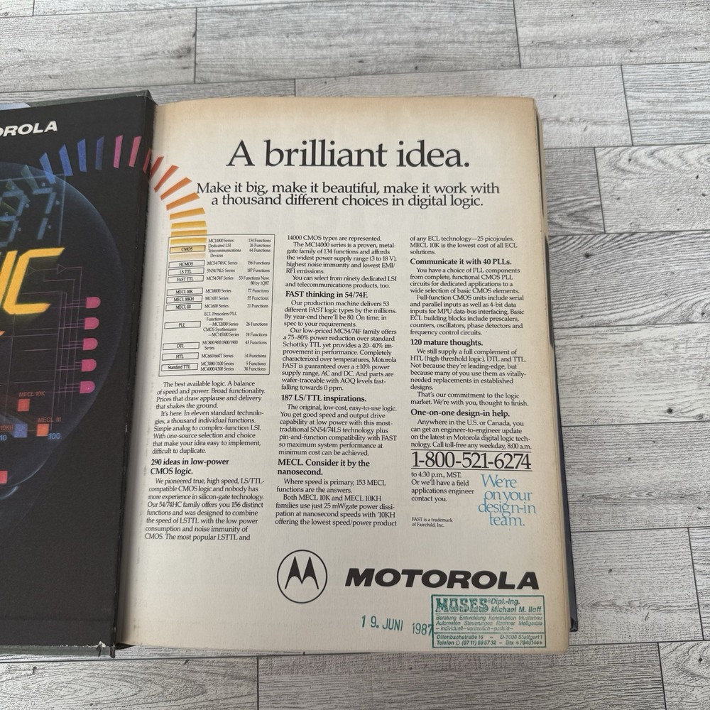 1987 IC MASTER Volume Two Hardcover Manual