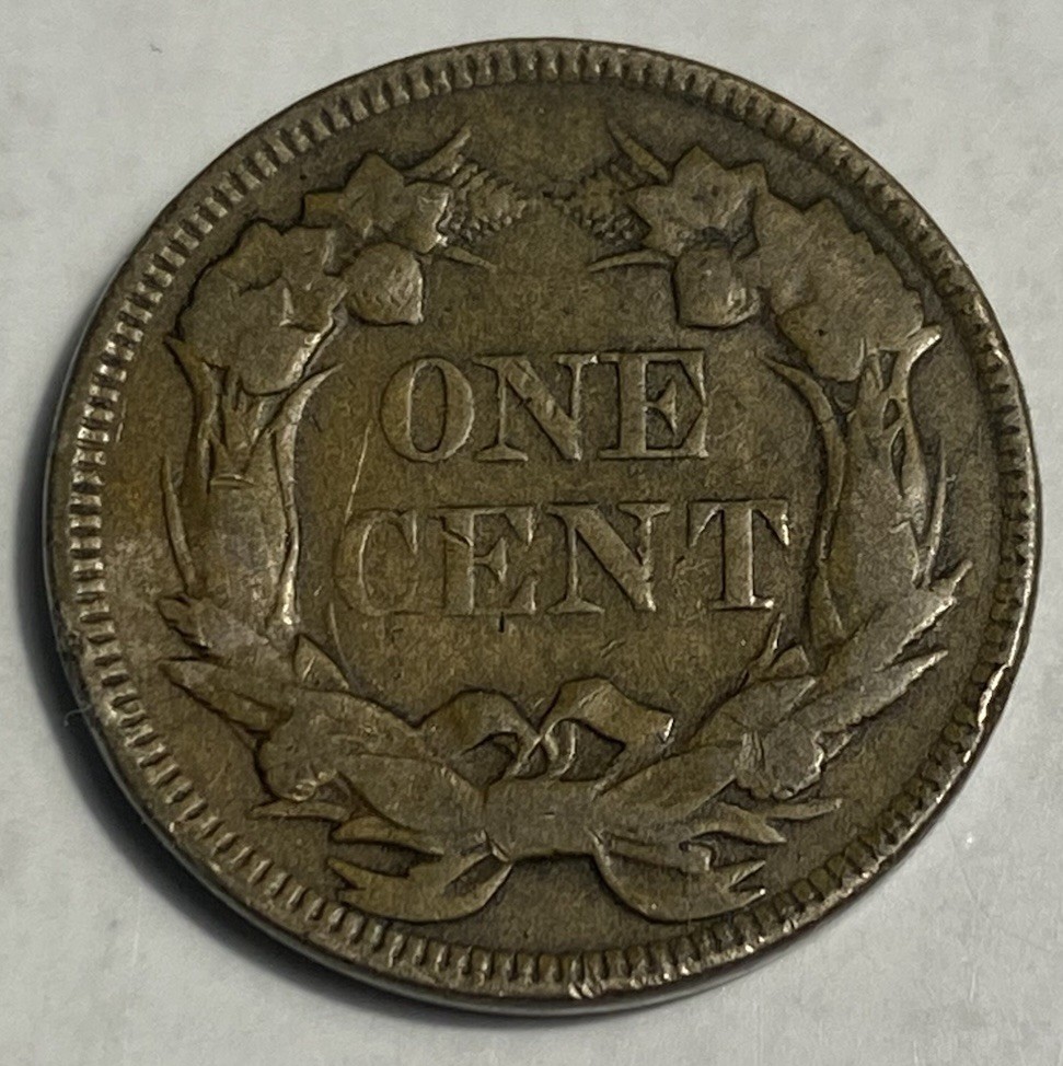 1857 Flying Eagle Cent G215