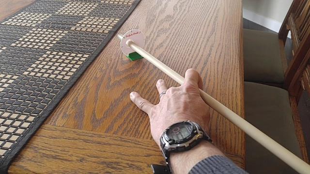 Stroke and Aim Trainer - Play Better Pool Now! - Practice Anywhere - Billiards