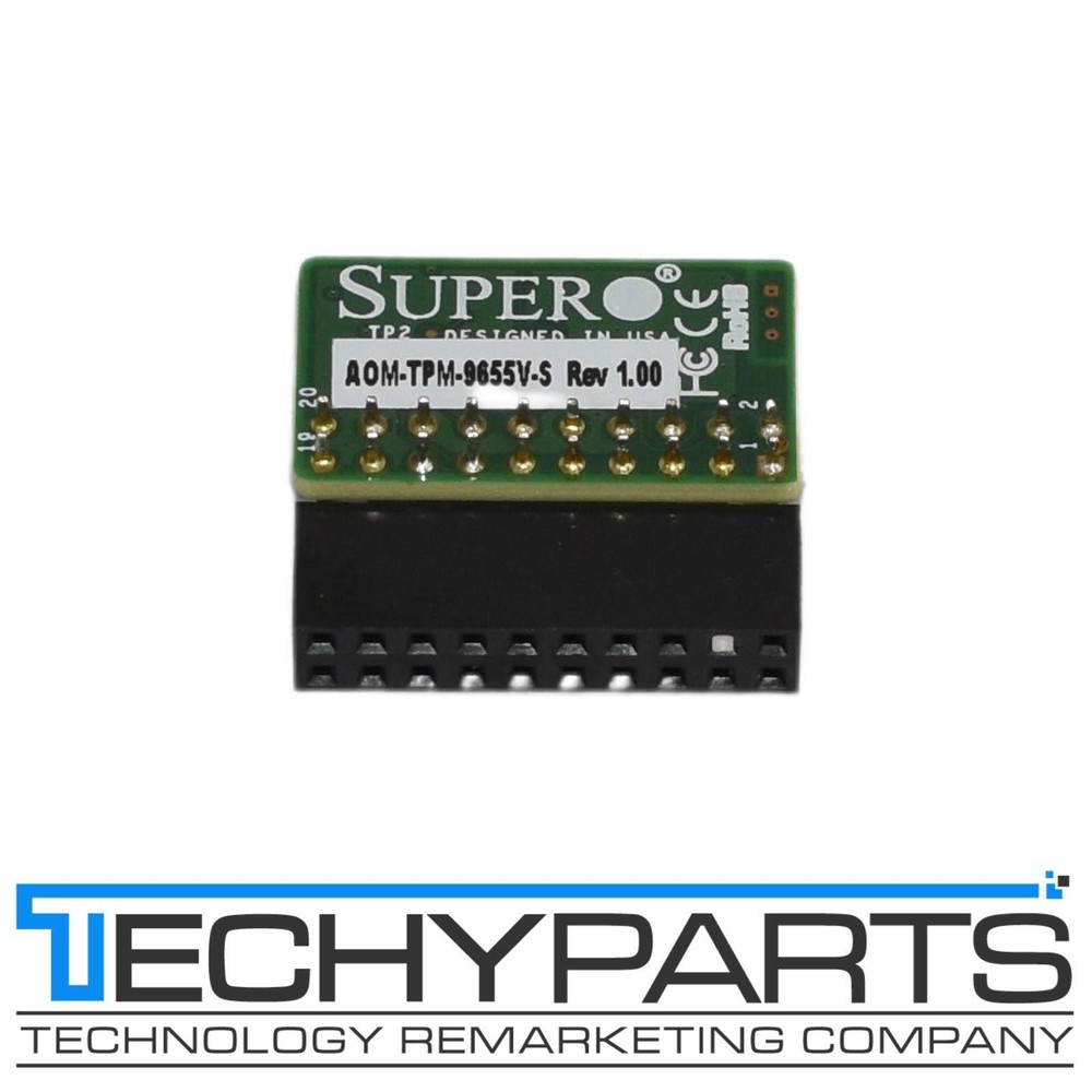 Supermicro AOM-TPM-9655V-S TPM 1.2 Trusted Platform Module