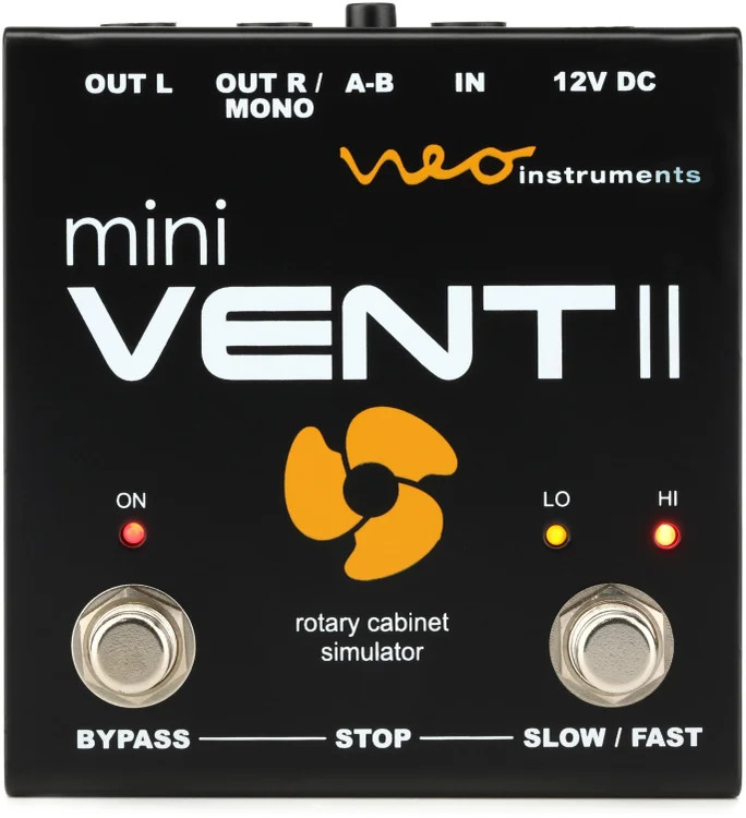 Neo Instruments Mini Vent II Rotary Speaker Simulator Pedal