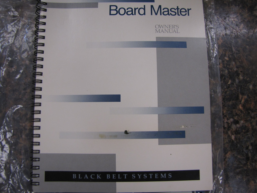 Vintage Board Master Black Belt Systems PC Board Layout Software & Manual-HM50