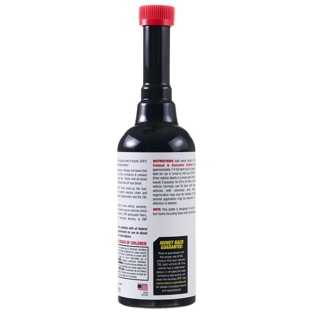 (2 pack) Rislone DPF Clean Diesel DPF, Exhaust & Emissions System Cleaner