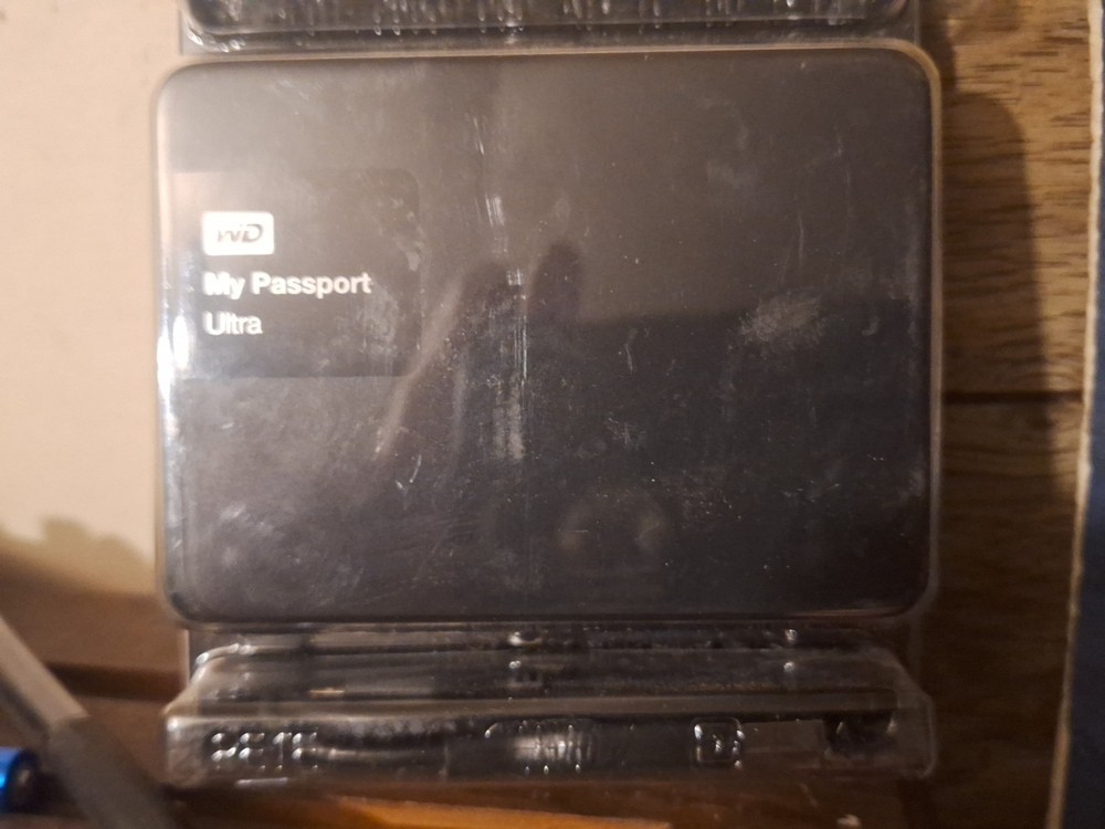 My passport, ultra automatic backup hardware eccryption.Premium storage 1 TB