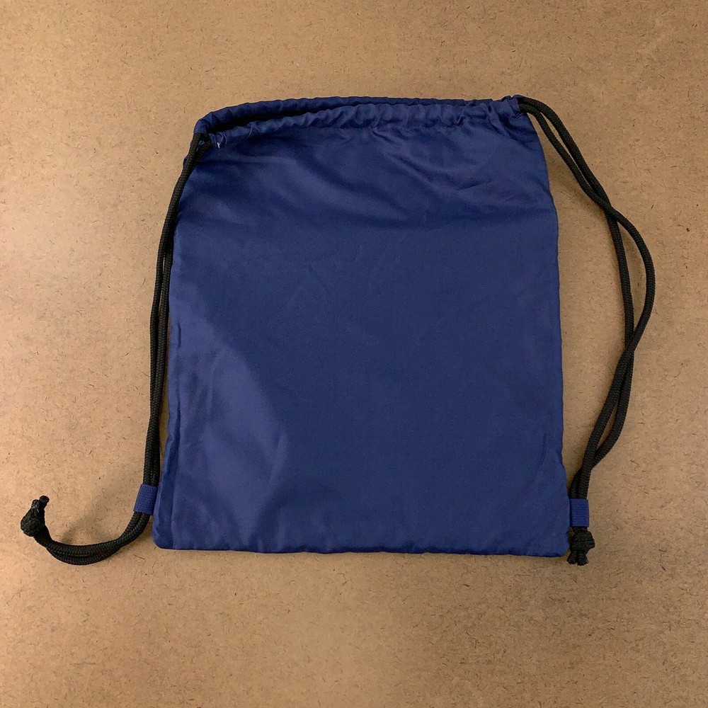 Reebok One Size Navy Blue Gym Sackpack Drawstring Bag NWOT