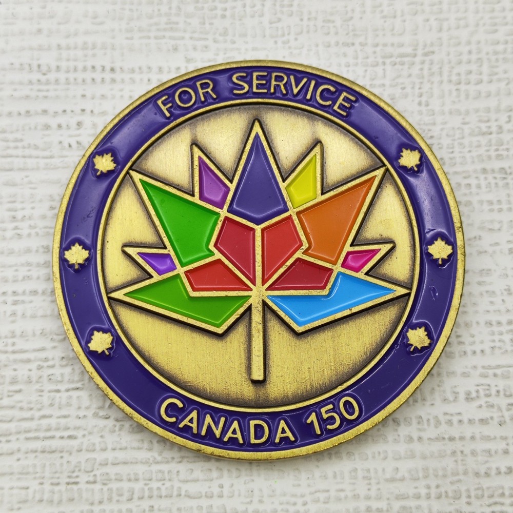 Canada 150th Anniversary MP Challenge Coin