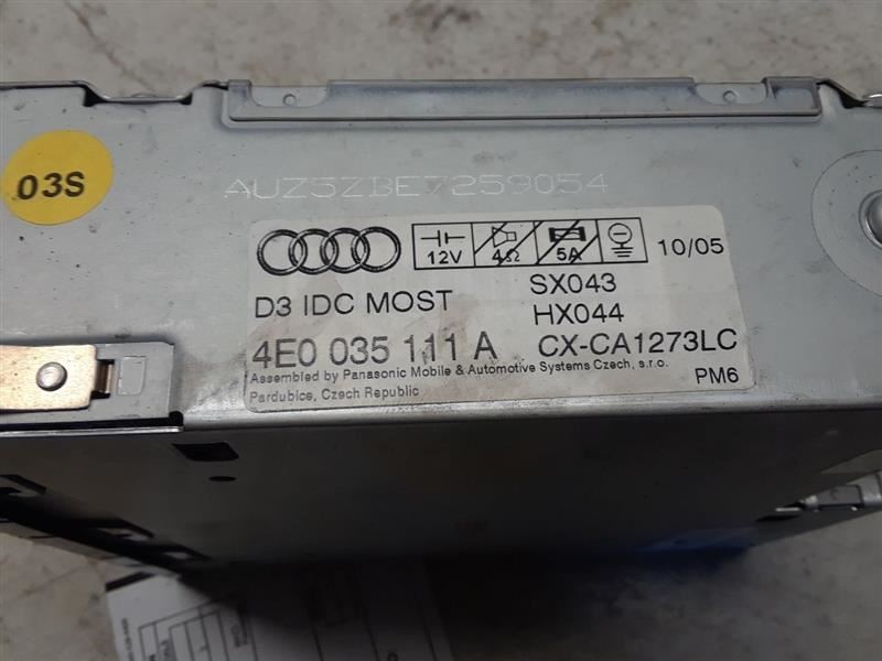 2005 2009 Audi A6 - CD Changer - 4E0035111A