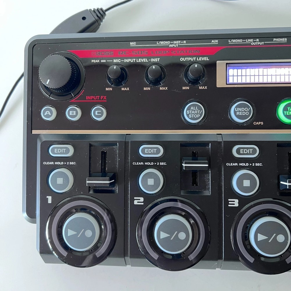 BOSS RC-505 Loop Station Looper Phrase Recorder Multi-Effects Complete Box Japan