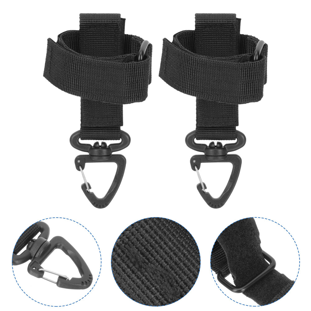 Professional Glove Holders Multi-function Glove Leashes Camping Molle Straps