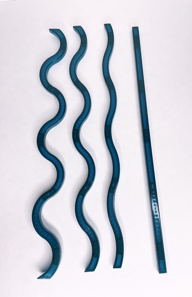 Tonic Studios Shape-Mate System - 4 Ruler Shapes - 756 - Pre Owned