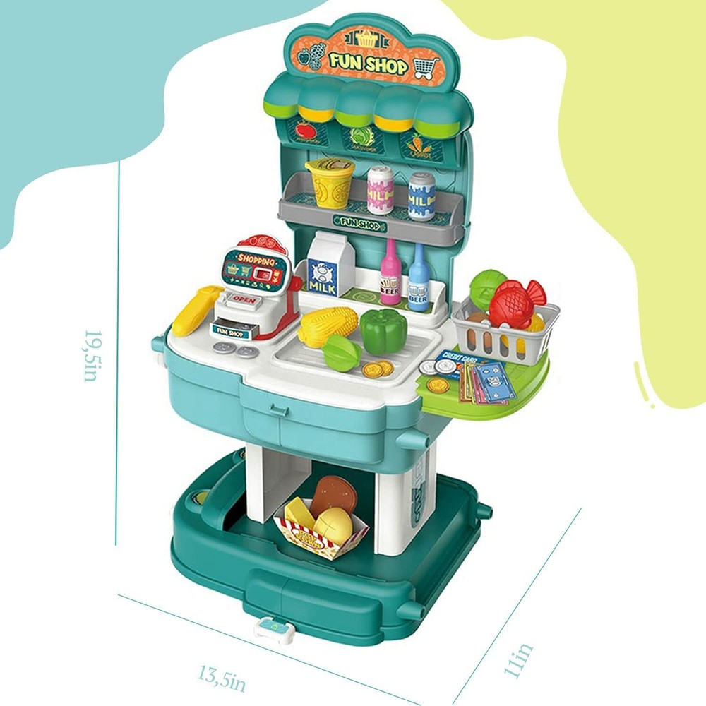 Backpack Store Toy Set