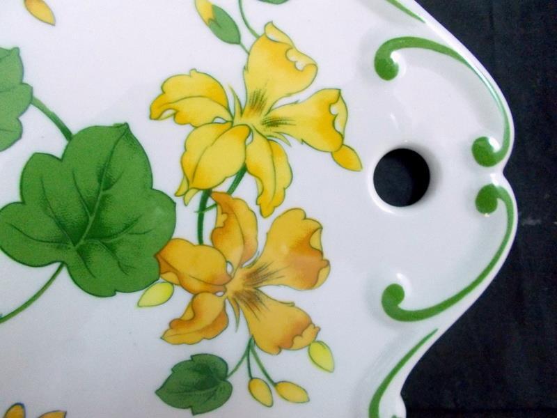 Villeroy & Boch GERANIUM (NON-RIBBED) Cheese & Cracker Board GREAT CONDITION