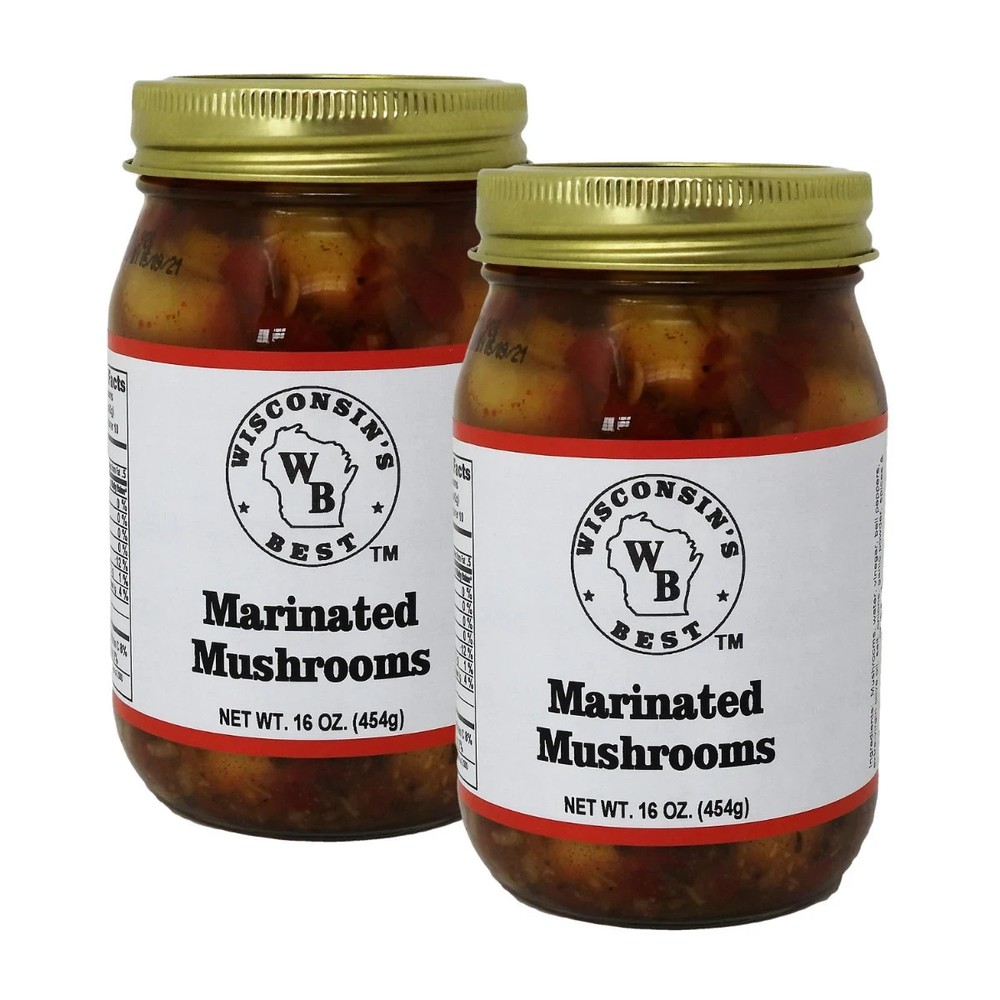 Marinated Mushrooms (16oz. 2 Pack)