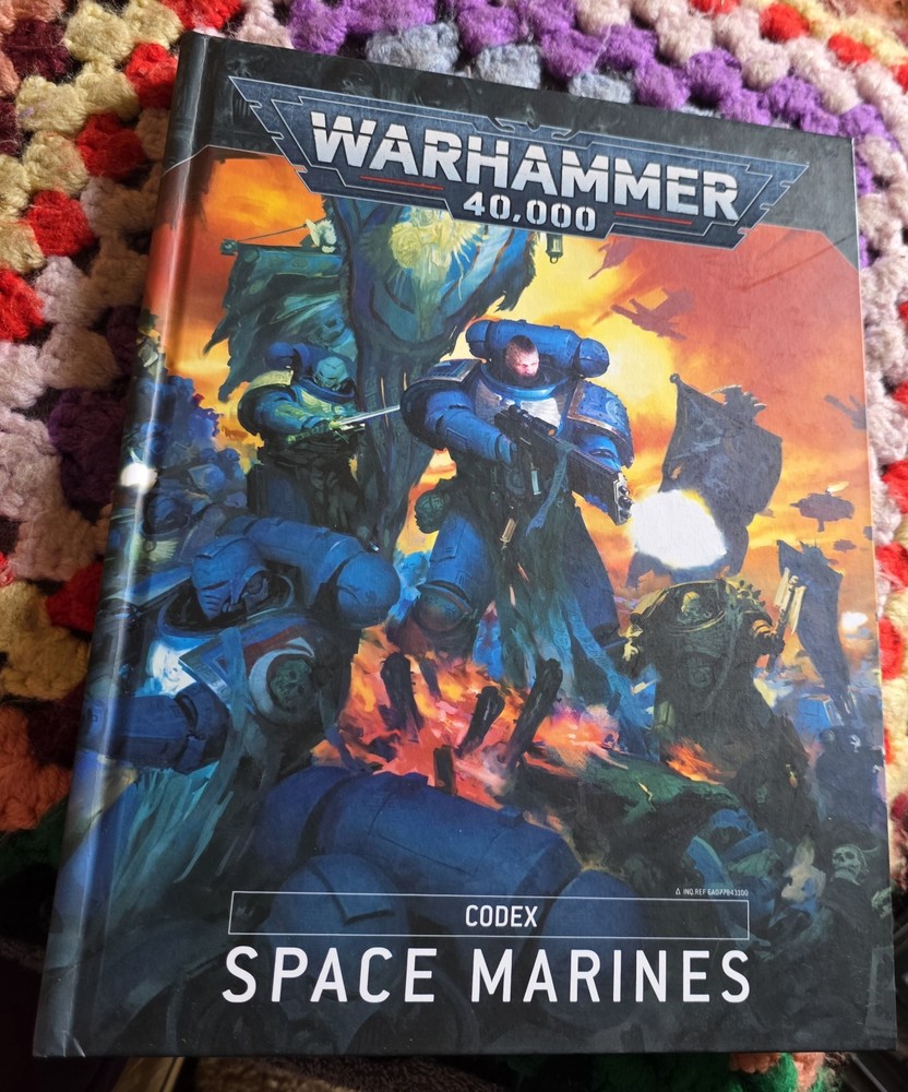 Warhammer 40k Codex Space Marines big hardback  book
