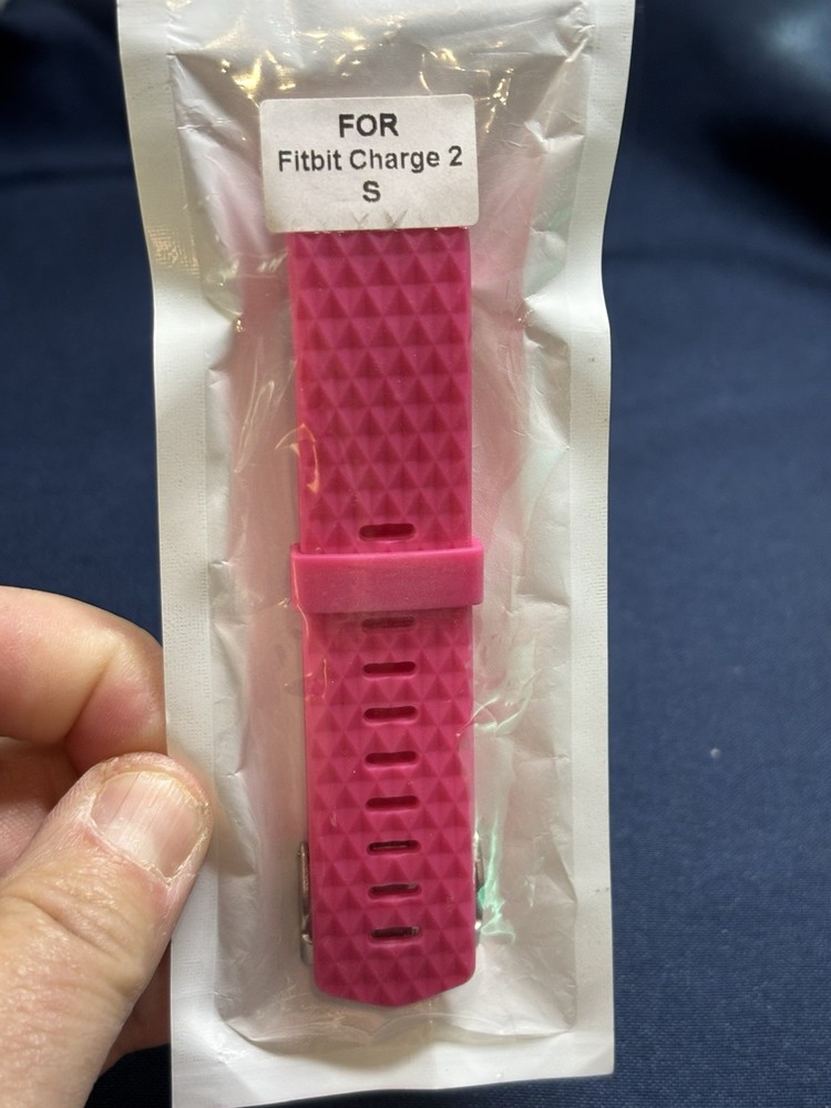 FITBIT CHARGE 2 SMALL  PINK REPLACEMENT BAND NEW SEALED