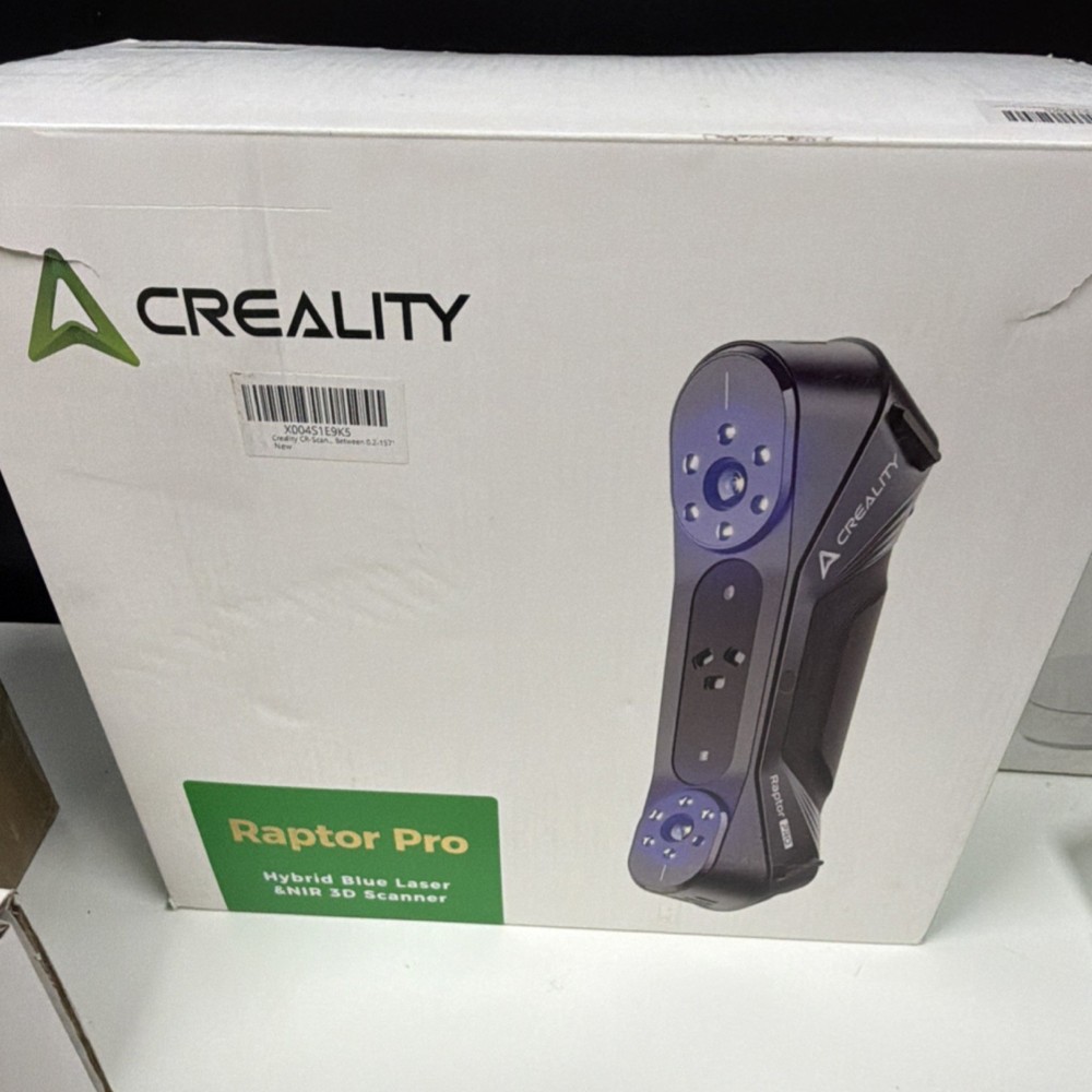 Creality Raptor Pro Handheld Hybrid Blue Laser & NIR 3D Scanner