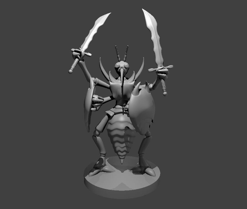Aspis Drone Monster Manual 28mm Scale DND D&D Tabletop Mini