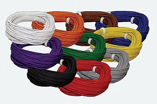 LokSound Thin Cable .5mm 10m blk - #51942