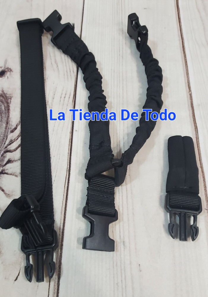HEAVY DUTY SINGLE POINT BONGEE STYLE SLING ADJUSTABLE BLACK READ