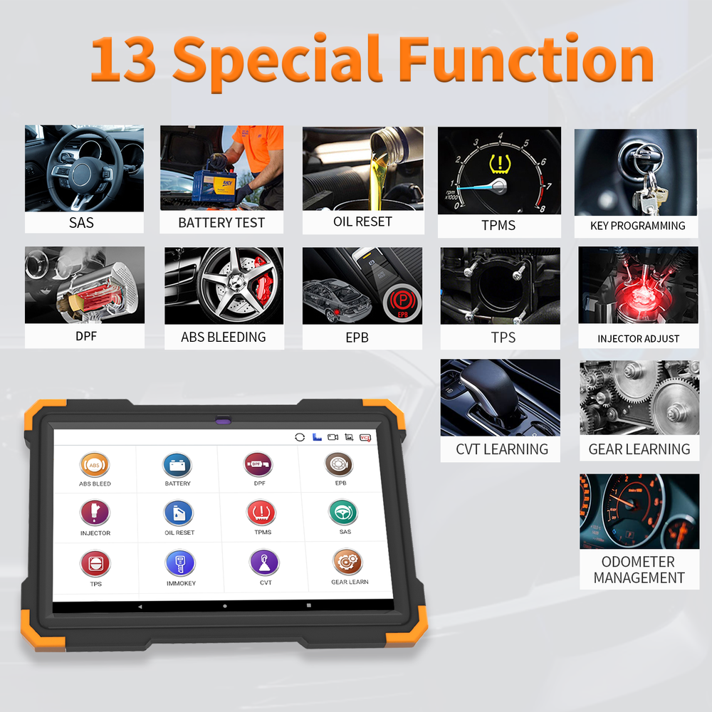 ND366 OBD2 Scanner Car Diagnostic Tools Auto Engine Code Reader Key Programmer