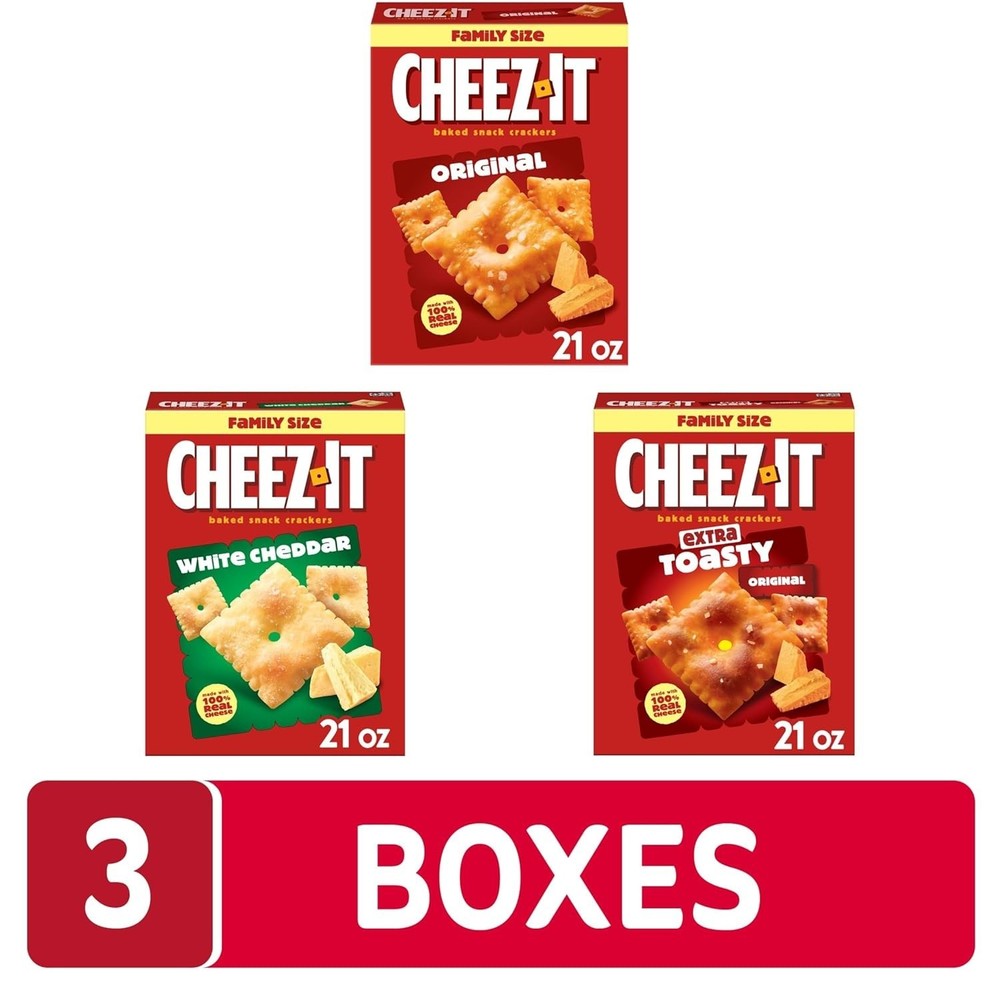 , White Cheddar, Extra Toasty Crackers