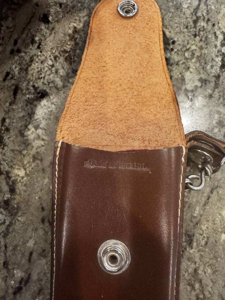Lutz No 252 Government Slide Rule With Leather Case
