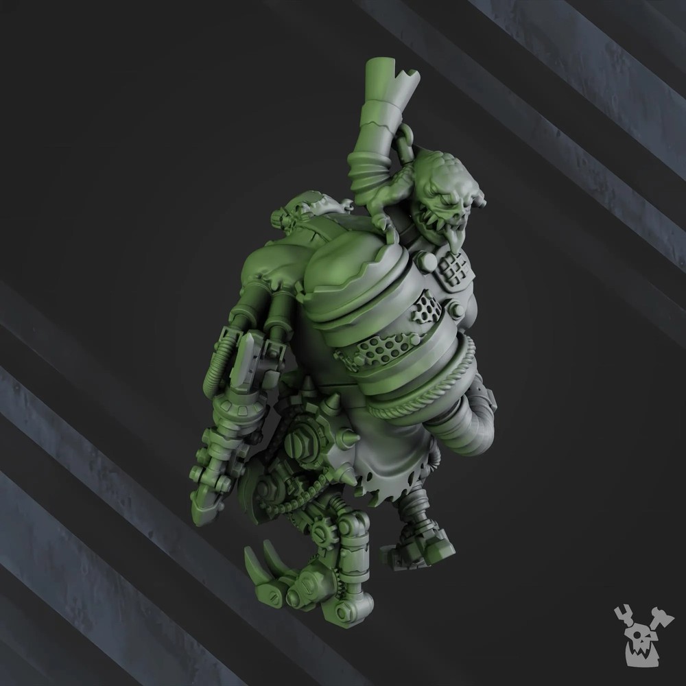 3d Printed Lecta Sawbones by DakkaDakka Miniatures